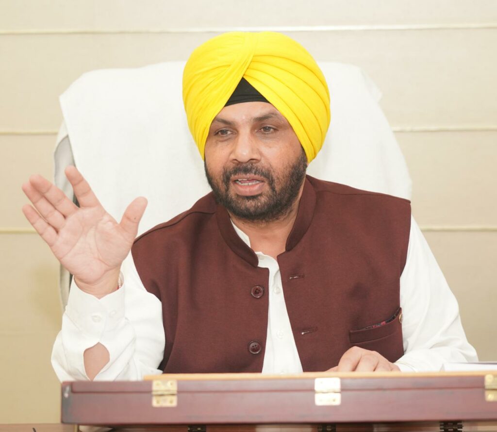 Public Works and Power Minister Harbhajan Singh will administer the oath to the newly elected 1924 Panches of the district.